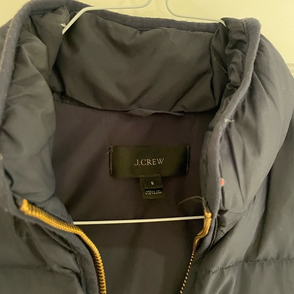 J. Crew down/feather quilted vest - Picture 3 of 6